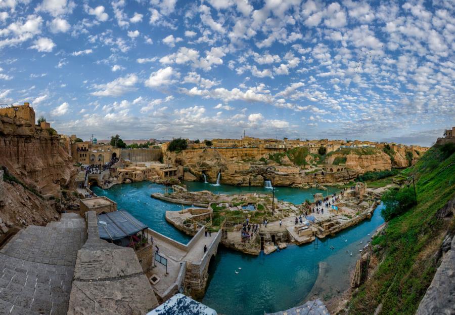 سازه‌های آبی شوشتر در حال مرمت است